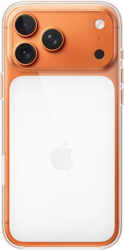 Чехол-накладка Clear Case with MagSafe/Camera Control для iPhone 17 Pro (прозрачный)