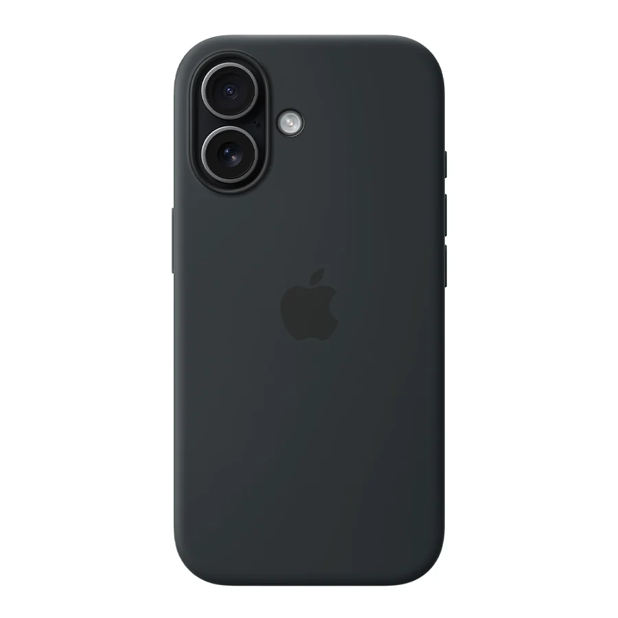 Чехол-накладка Silicone Case Series для iPhone 17 (черный)