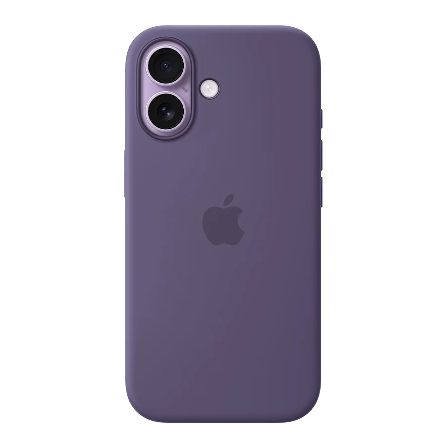 Чехол-накладка Silicone Case Series для iPhone 17 (фиолетовый)